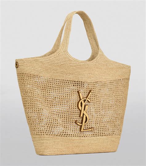 borsa nadia ysl|SAINT LAURENT Raffia Bags for Women .